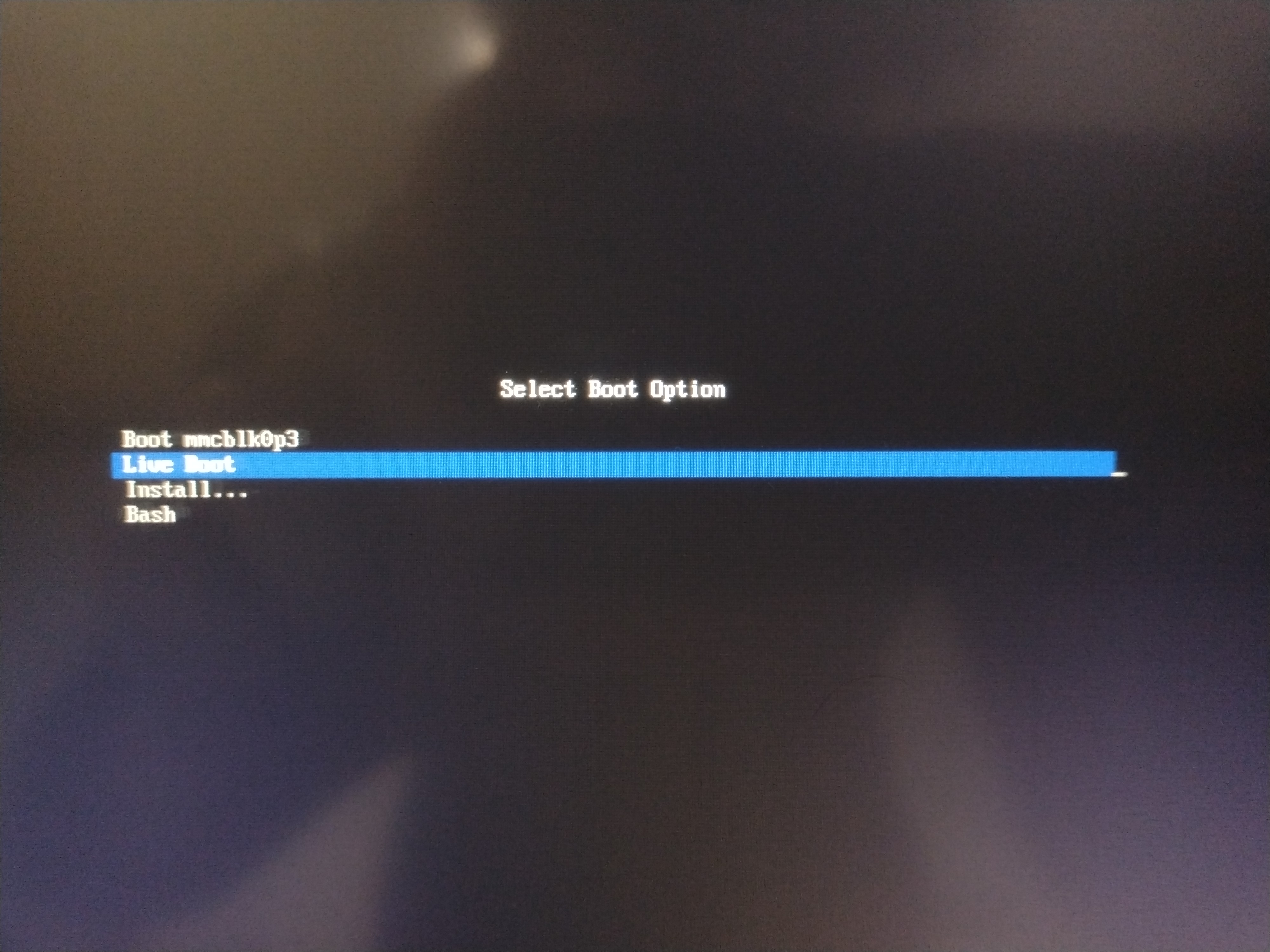 Pi boot selector